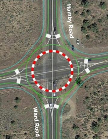 Highway 20 – Hamby Road Round About